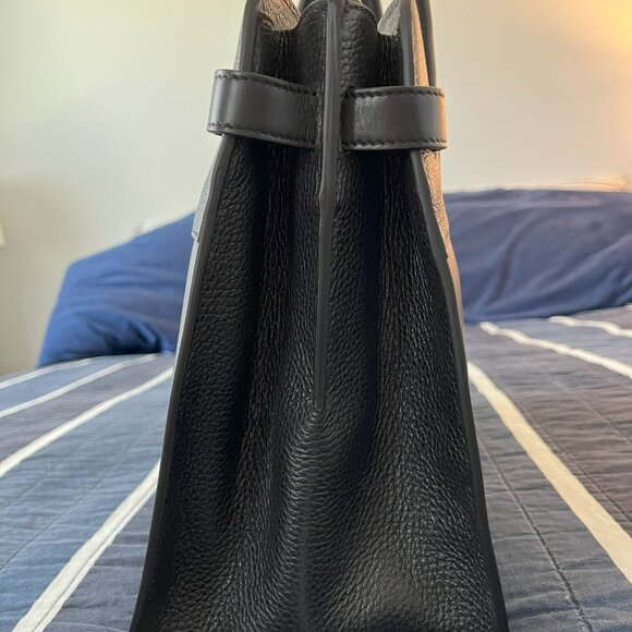 Cuyana Work Satchel in Black - Picture 7 of 13